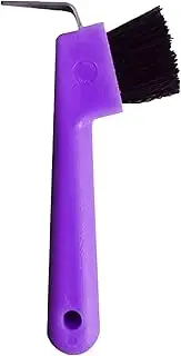 Horse Hoof Pick Brush - Equine Hoof Cleaning Tool | 2 in 1 Hoof Care Cleaning Brush | Colorful Hoof Pick with Ergonomic Handle for Horse Cleaning and Grooming Supplies for Boys Girls
