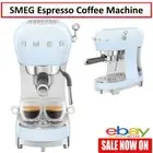 SMEG Retro Espresso Coffee Maker Cappuccino Latte 15 Bar Ground Coffee Machine