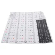 1 Sheet Beginners Piano Keyboard Note Labels Piano Keyboard Stickers