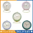 Analog Alarm Clock Simple & Stylish Design for Bedside / Bedroom / Office Decor