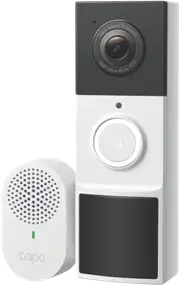 TP-LINK 2K 3MP Wireless Video Doorbell w/Chime