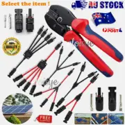 Solar Crimper PV Crimping Pliers Cable Terminals Tool Panel Cable Y Connector AU