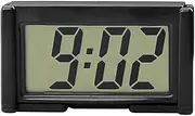 Niome Mini Car Clock Auto Car Truck Dashboard Time Self-Adhesive Bracket Vehicle Electronic Digital Clock