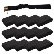 12Pcs Black Gun Sock Rifle Cover Shotgun Storage Hunting Storage Holster Bags