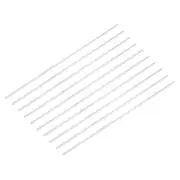 Acrylic Round Rod,3mm x 12-inch Clear,Solid Plastic PMMA Bar Stick 20pcs