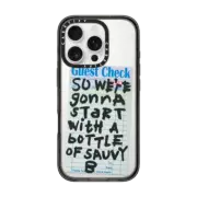 iPhone 16 Pro Impact Case So we're gonna start with a bottle of Sauvy B