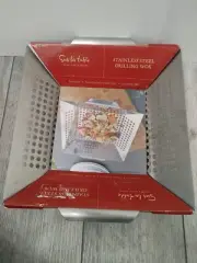 Sur La Table stainless steel grilling wok 12'' ( excellent for outdoor grilling)