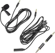DRESSOOS 2 Sets Microphone Kit for Phone Computer Omnidirectional Pickup Stable Connection for Live Broadcast Gaming Includes Essential Accessories for Recording