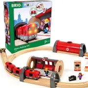 BRIO (Brio) WORLD Metro Railway set [all 20 piece] Age 3 years old - (train toy