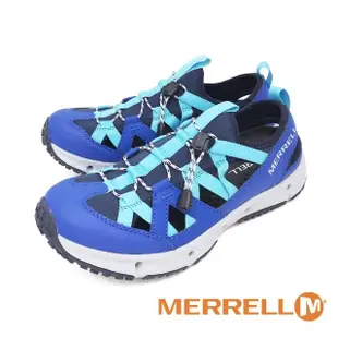 【MERRELL】男 HYDROTREKKER SYNTHETIC 水陸兩棲鞋 男鞋(藍)