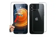 9H Tempered Glass Screen Protector for Apple iPhone 12 PRO MAX Front + Film Back