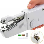 Small Handheld Manual Sewing Machine Household Needlework Cordless Handwork Tool