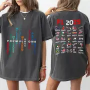 Formula 1 2025 Season Shirts,Formula 1 2025 Circuits Tshirt,Formula One 2025 Shi