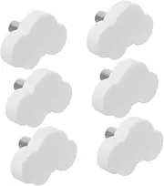 Fun: 6 Pack Cartoon Drawer Handles Soft Rubber Knobs for Boys and Girls Home Decor