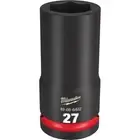 Milwaukee 49-66-6402 SHOCKWAVE Impact Duty 3/4 Drive 27MM Deep 6 Point Socket
