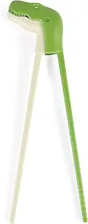 Cartoon Dinosaur Eating Training, Chopsticks, Chopsticks Correction, Auxiliary Tableware (Green Dinosaur)