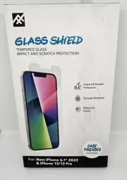 ZAGG IFROGZ Apple NewiPhone 13/13 Pro Tempered Glass Shield, Impact Protection