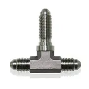 Aeroflow Stainless Steel Tee Bulkhead -3AN, AF324-03