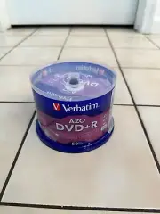 BRAND NEW Verbatim AZO DVD+R 50-Pack