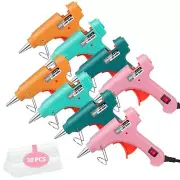 Hot Glue Gun Set, 8 Pack Mini Glue Gun with 30 Glue Sticks, Crafts Glue Gun B...