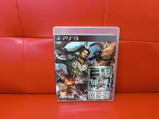 新北市板橋超便宜可面交賣PS3原版遊戲~~真三國無雙7 with 猛將傳 中文版--實體店面可面交