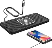 Wireless Charging Pad, Car Wireless Charger, Smart Phone Charging, Ultra Slim Charger with 15W Smart Ultra Slim Wireless Charging Pad for Quick and Efficient Chargers in Vehicles