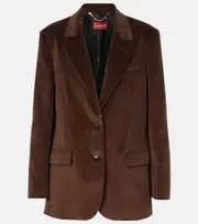 [Altuzarra] Altuzarra Jules cotton corduroy blazer AU 14 brown