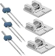 FIXOSHEE 1Set Professional Twin Needles for Household Sewing Machines Double Needle for Versatile Sewing Effects for Home and Commercial Sewing Projects