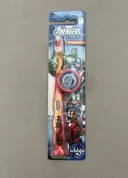 Avengers Travel Kit~Includes Soft Toothbrush & Cap, For Ages 3+, New In Package!