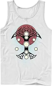 [Marvel] Men's Thor: Love and Thunder Nine Realms Geometric Costume Tank Top