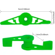 120Pcs Plant Stem Training Clip 360° Adjustable Plant Branch Bender Clip-~