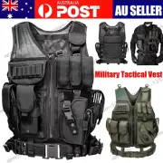 Military Vest Tactical Combat Paintball Army Carrier Hunting Armor Outdoor Vest