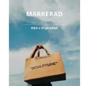 Virgil Abloh IKEA MARKERAD BAG 33L