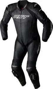 RST TracTech Evo 5, leather suit 1pcs. perforated , color: Black/Black , size: XXL