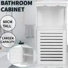 80cm Bathroom Storage Cabinet Organiser Cupboard Shelf Laundry Toilet 3 Tiers AU