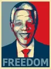 V3920 Nelson Mandela Portrait Painting Art Decor WALL POSTER PRINT AU