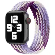 Nylon Elastic Band For Apple Watch Band 42/44/45/49mm Purple