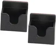 TEMPNAP 2 Pcs Cb Mic Mount Holder Clip Bracket for Car Radio Microphone Easy Installation Secure Grip Compatible with Baofeng UV UV Space Saving Design