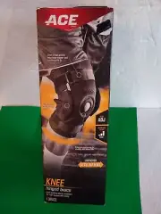 3M ACE Hinged Metal Knee Brace Lateral Stabilizers Adjustable FIRM ADJ 907017
