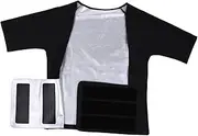 [TINEASUR] Mens Compression Shirts Fitness Shaper Vest Muscle Compression Shirt Shaper Vest Women Muscle Shirt Black
