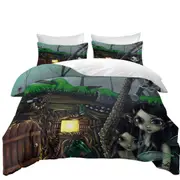 Fairytale Fairy Dwelling Underhill House Quilt Cover