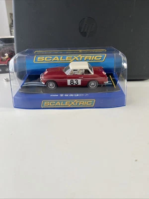 Scalextric MGB Roadster C3143 1964 Monte Carlo Rally Gt Class Winner