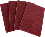 HARSKIYER 4 Pcs 4.7 x 7.9 Inch General Purpose Scuff Pads, 7447 Very Fine Sanding Hand Pads for Scuffing, Scouring, Sanding, Paint Primer Prep Adhesion Scratch, Surface Preparation for Car, Craft