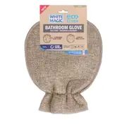 White Magic EcoCloth Bathroom Glove Pebble 1 Pack