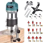 Compact Wood Palm Router Tool Hand Trimmer Woodworking Joiner Cutting Palmmin...