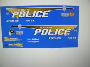 Sterling Illinois Police Car Decals 1:43