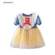 女童蘿莉塔公主裙 新款夏秋裝兒童裝女寶寶洋裝網紗裙