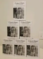 Calvin Klein 3 Pack Ultra Soft Modal Boxer Briefs Mens Medium Underwear - NEW