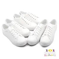 在飛比找momo購物網優惠-【101 玩Shoes】mit.大尺碼韓系拼接撞色舒適真皮鞋