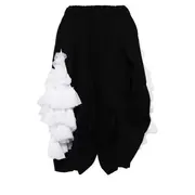 [Noir Kei Ninomiya] Wool Oxford Polyester Satin Pants